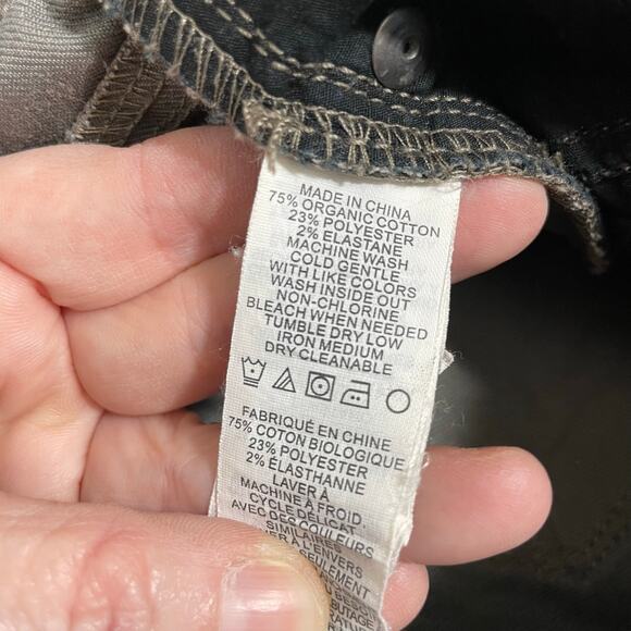 Prana Women's Gorpcore Gray Carlotta Crop Jeans - Size 8/29 - Skinny Leg Pants - Picture 6 of 10